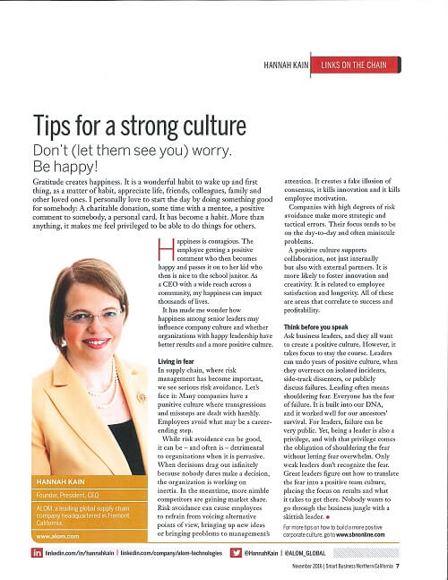 Smart Business Northern California November 2016