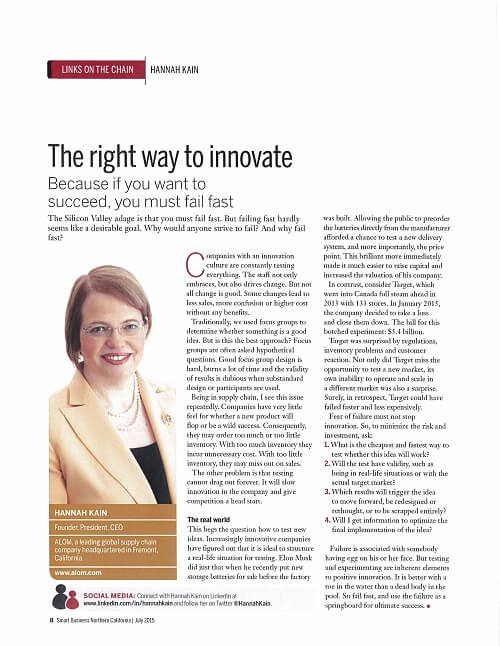 Links in the Chain July 2015