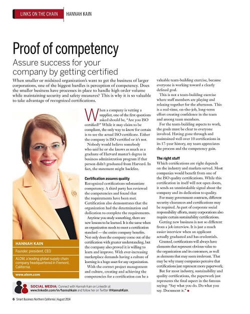 Smart Business August 2014