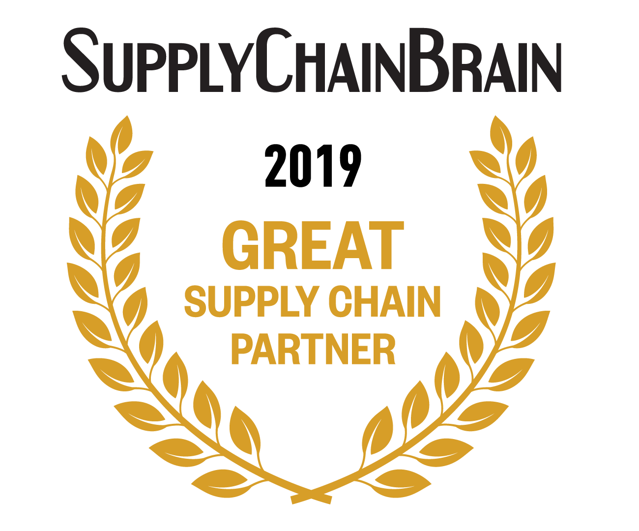 SupplyChainBrain 2019 Great Supply Chain Partner Logo