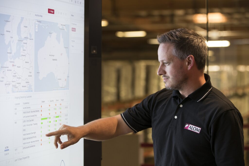 Brandon Marugg, CTO and COO at ALOM